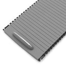 Car Console Cover Cup Plate for Mercedes Benz C E Class W204 W212 (Grey)