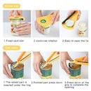Opening Multi Function 5 In 1 Bottle Opener Jar Opener Twist Off Lid Can Opener