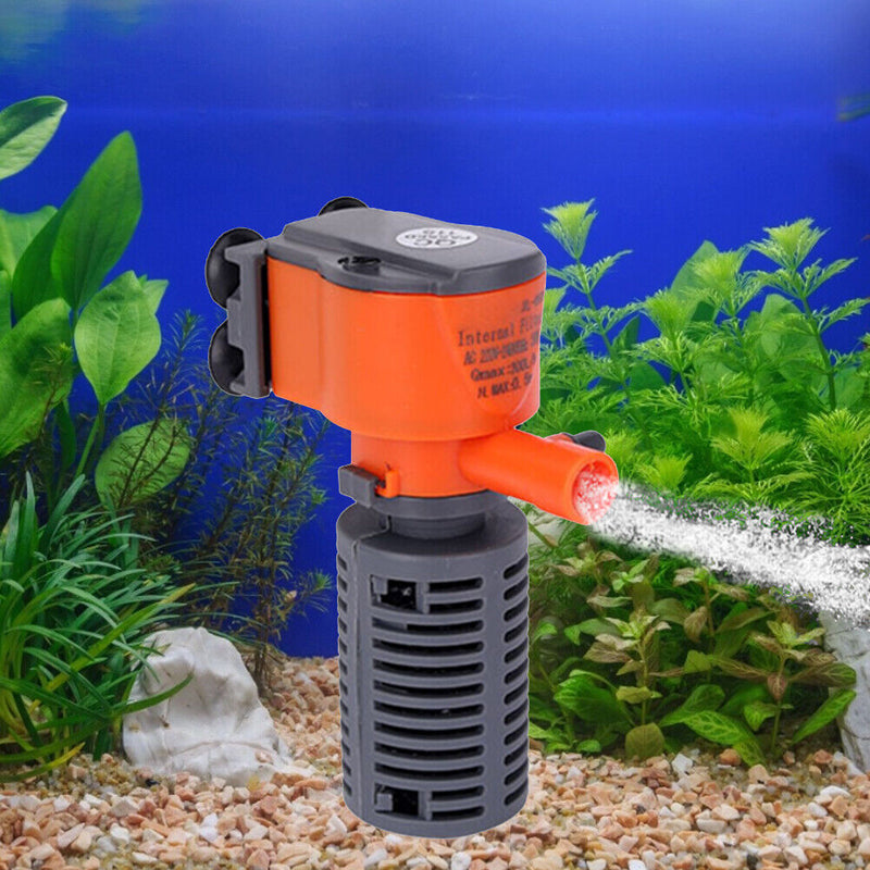 3W 5W Fish Tank Filter 3 in 1 Submersible Mini Aquarium Air Pump (XL666) Newly
