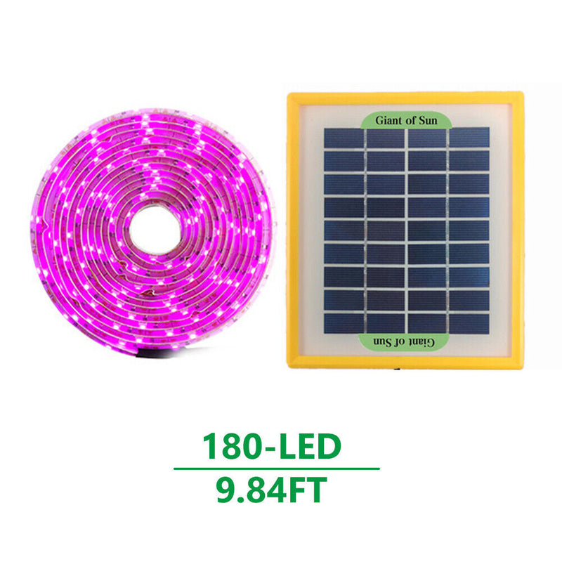 #A Solar LED Plant Grow Light Strip Plant Greenhouse Supplementary Light Lamps