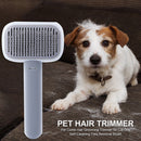 Pet Dog Cat Brush Needle Comb Hair Shedding Grooming Hair Remover (Grey)