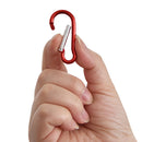 10pcs Backpack Carabiner Hiking Camping Spring Hang Clip Hook Buckle (Red) Newly