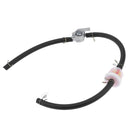 Everpert Universal Inline Fuel Tank Tap Petcock + Filter + Hose Kit for