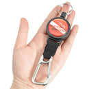 Diving Spring Rope Quick-release Buckle Diving Wire Lanyard Dive Safety Tool