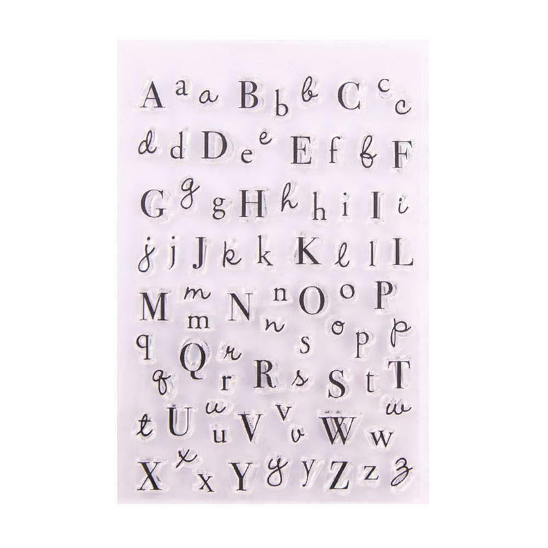Letter Alphabet Cookie Cutter Embosser Stamp Sticky Tools Decorating G3F9