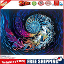 5D DIY Shoal of fish Special Shape Diamond Painting Rhinestone Picture