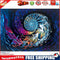 5D DIY Shoal of fish Special Shape Diamond Painting Rhinestone Picture
