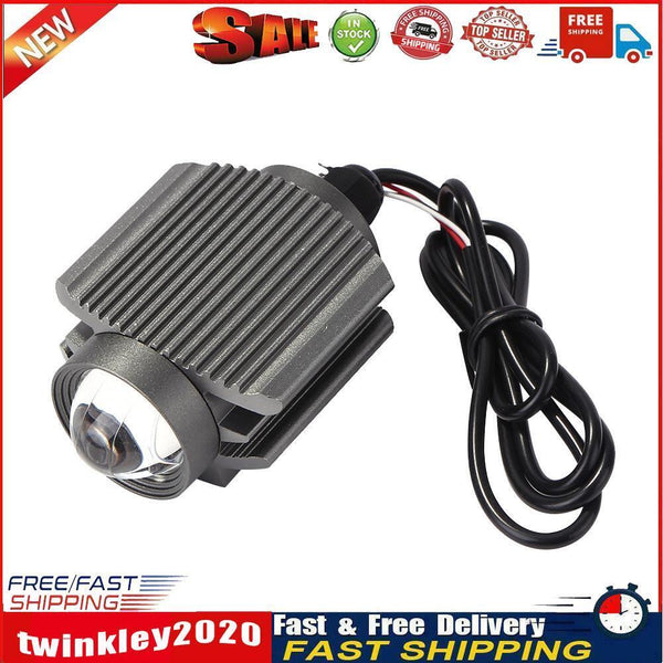 Motorcycle LED Waterproof Headlight Universal Dual Light Color Spotlight Newly