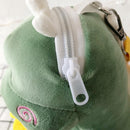 Women Mini Plush Shoulder Crossbody Bag Cartoon Cute Dinosaur Money Phone Bag