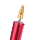 DIY Leather  Edge Treatment Roller Pen Oil Painting Accessories Tool Red Newly