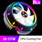 PC Computer Case Fan RGB LED Quiet 100mm Air CPU Cooler for Intel AMD Newly