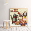 Kettle Mosaic Drill Point Diamond Painting Rhinestone Handicraft Bedroom Decor