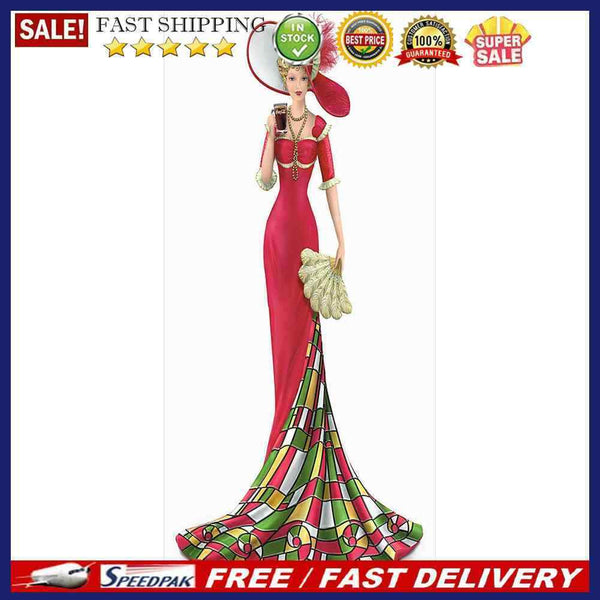 14CT Counted Cross Stitch DIY Noblewoman Embroidery Needlework Home Decoratio