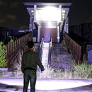 Searchlight Rechargeable Lamp Work Light Flashlight Hand Torch Camping Lights