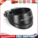 34.9mm Bicycle Saddle Seat Tube Clamp MTB Road Bike Seatpost Clamps (Black)