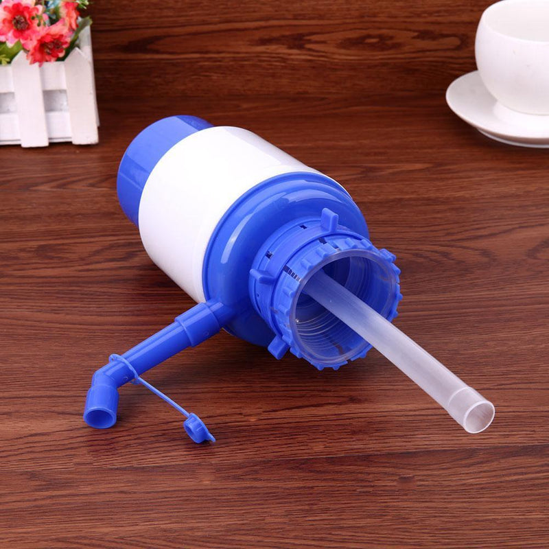 Creative Portable Bottled Drink Hand Pressure Pump Water Well Outdoor Office