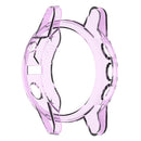 Anti-scratch TPU Transparent Skin Protector Frame for Garmin Fenix 5S Smartwatch