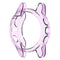 Anti-scratch TPU Transparent Skin Protector Frame for Garmin Fenix 5S Smartwatch