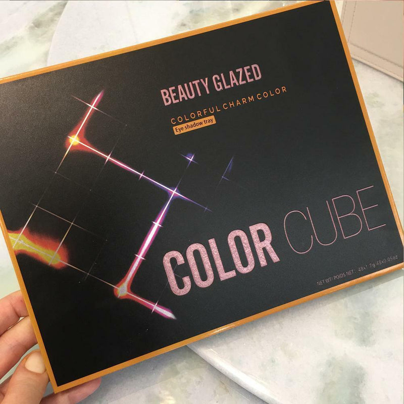 48 Colors Eyeshadow Palette Make Up Eyeshadow Neon Pinks Mauve Topaz Rubys