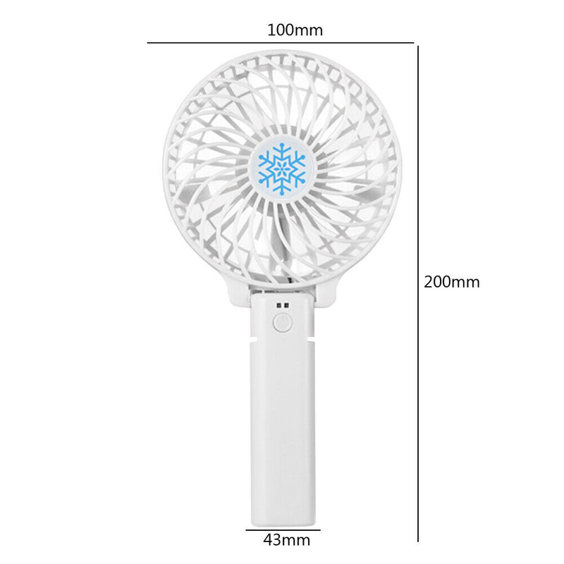 #A Portable Fan Handheld Cooling Fan Rechargeable Lightweight for Student Dormit