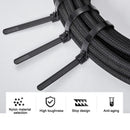 10x Empty Flood Control Drawstring Bags Strap Heavy Duty Sack Bags Fasten B