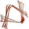 Dental Cleaning Stainless Steel Oral Hygiene Copper Tongue Scraper  Cleaner