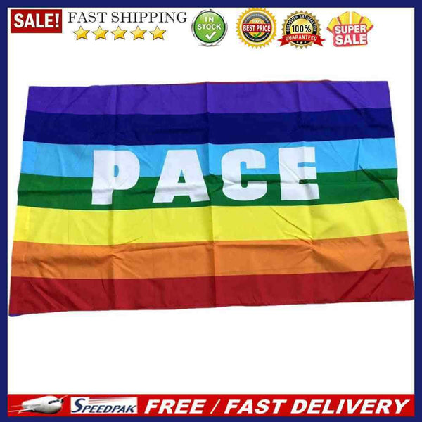 90*150cm Peace Flag Without Flagpole For Indoor and Outdoor Decorations