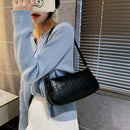 Alligator Pattern Party Wristlet Clutch PU Underarm Bag for Women Shoulder Purse