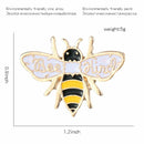 Women Men Brooch Cute Fashion Lapel Pin Bee Enamel Pins Honey Animal Badge