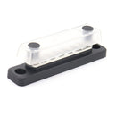 Bus Bar 48V 100 Amp Busbar with Clear Cover for Truck Boat RV (AOA1134-A) Newly
