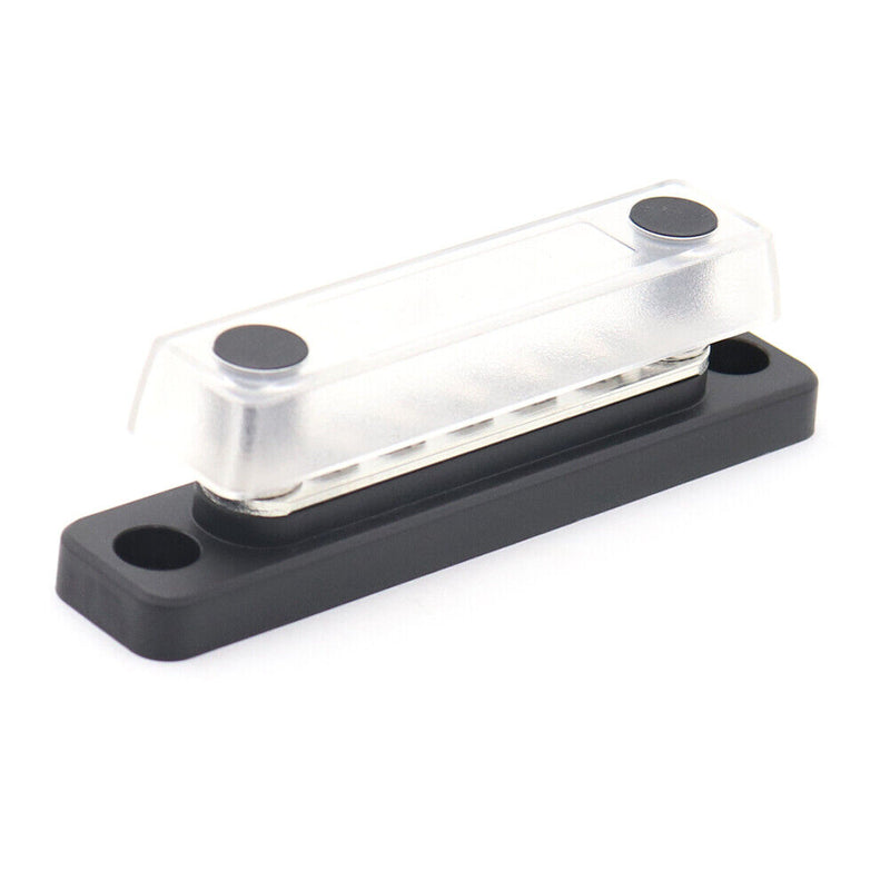 Bus Bar 48V 100 Amp Busbar with Clear Cover for Truck Boat RV (AOA1134-A) Newly