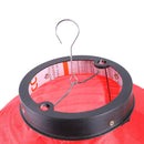 Plum Long Cloth Lampion Blossom Sushi Restaurant Hanging Lantern Lamp (Red)