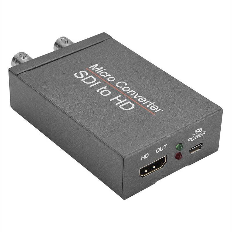 HD SDI to HDMI Video Converter BNC to HDMI Adapter Audio Car Format Detection