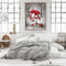 Umbrella Snowman Drawing Frameless Oil Paint by Numbers Canvas Home Decor Newly