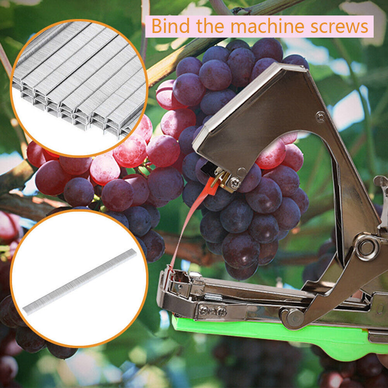 Tying Machine Grape Tomato Plant Branch Hand Binding Garden Tools (Green) Newly
