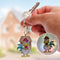 Cartoon Diamond Painting Keychain DIY Luminous Key Ring Pendant (DSK028)
