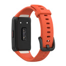 Strap Replacement for HUAWEI Band 6 TPU Wristband for HONOR Band 6 (Orange)