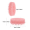 Wet and Dry Scalp Washing Decontamination Exfoliating Skin Cleaning Body Brush