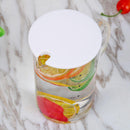 10pcs Tea Mug Cover Heat-Resistant Teapot Glass Cup Infuser Lids(White)