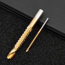 Titanium Coated HSS Steel Metal Drilling Milling Cutter Edge Cutter Drill Bit