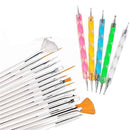 DIY Art Liner Painting Pen Gradient Manicure UV Gel Nail Brush Acrylic Brushes