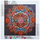 5D DIY Partial Special Shaped Drill Diamond Painting Mandala Decor (YK184) Newly