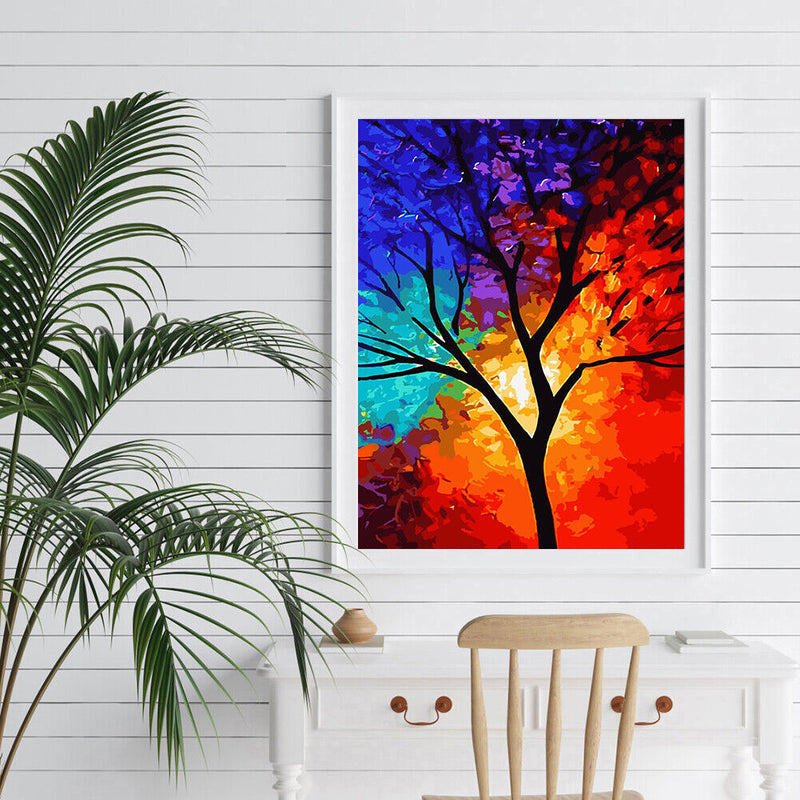 40x50cmNight Scenery Oil Paint By Numbers Picture DIY