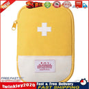 Medicine Bag Outdoor Camping Emergency First Aid Kit Pill Case(Yellow S) Newly