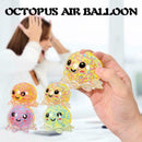 Glowing Foam Octopus Air Balloon With Light No Liquid Decompression Vent Z6Q2