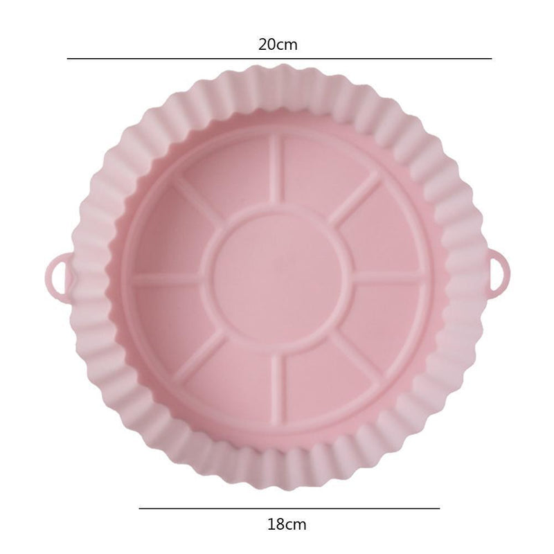 Silicone Air Fryer Pad Safety Baking Accessories for Oven Steamer Cooker (P