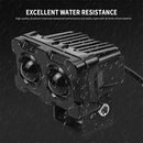 4000lm Waterproof Car Headlights Motorcycle LED Driving Spotlights Lights Newly