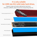 Ultra-thin M.2 Hard Disk Heatsink Aluminum Alloy Heat Radiator for PCIE 2280 SSD