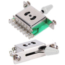 5 Way Pickup Selector Tone Switch for ST SQ Electric Guitar Parts (White) Newly