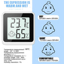 Digital Thermometer Hygrometer Indoor Room Temperature Humidity Meter Sensor~